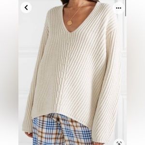 Acne Studios Deborah Ribbed Wool Sweater Size xs